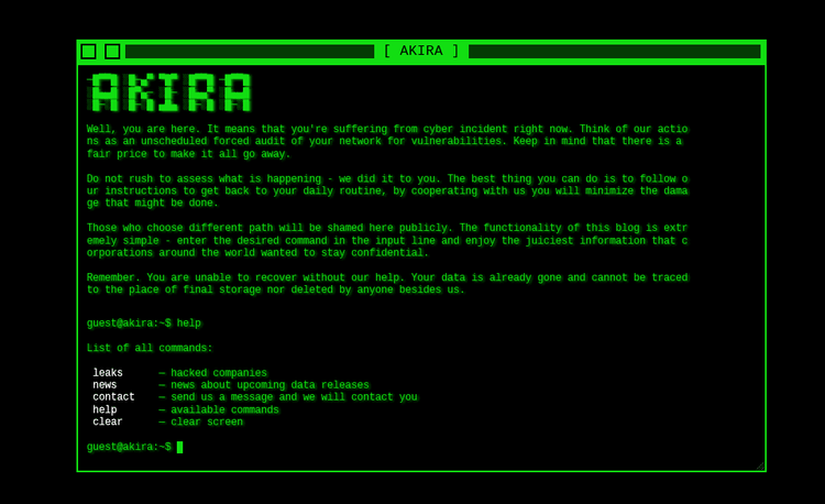 Jasa Decrypt Ransomware Akira